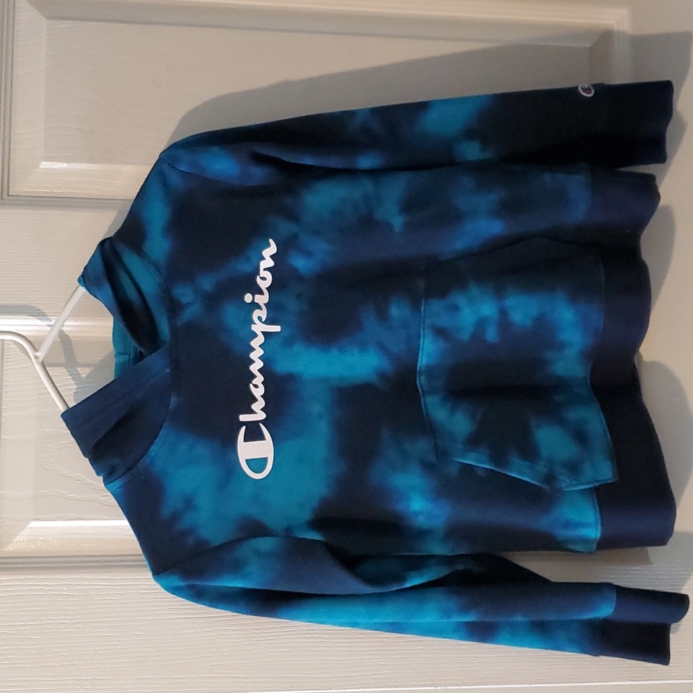 BOYS CHAMPION HOODED SWEATSHIRT